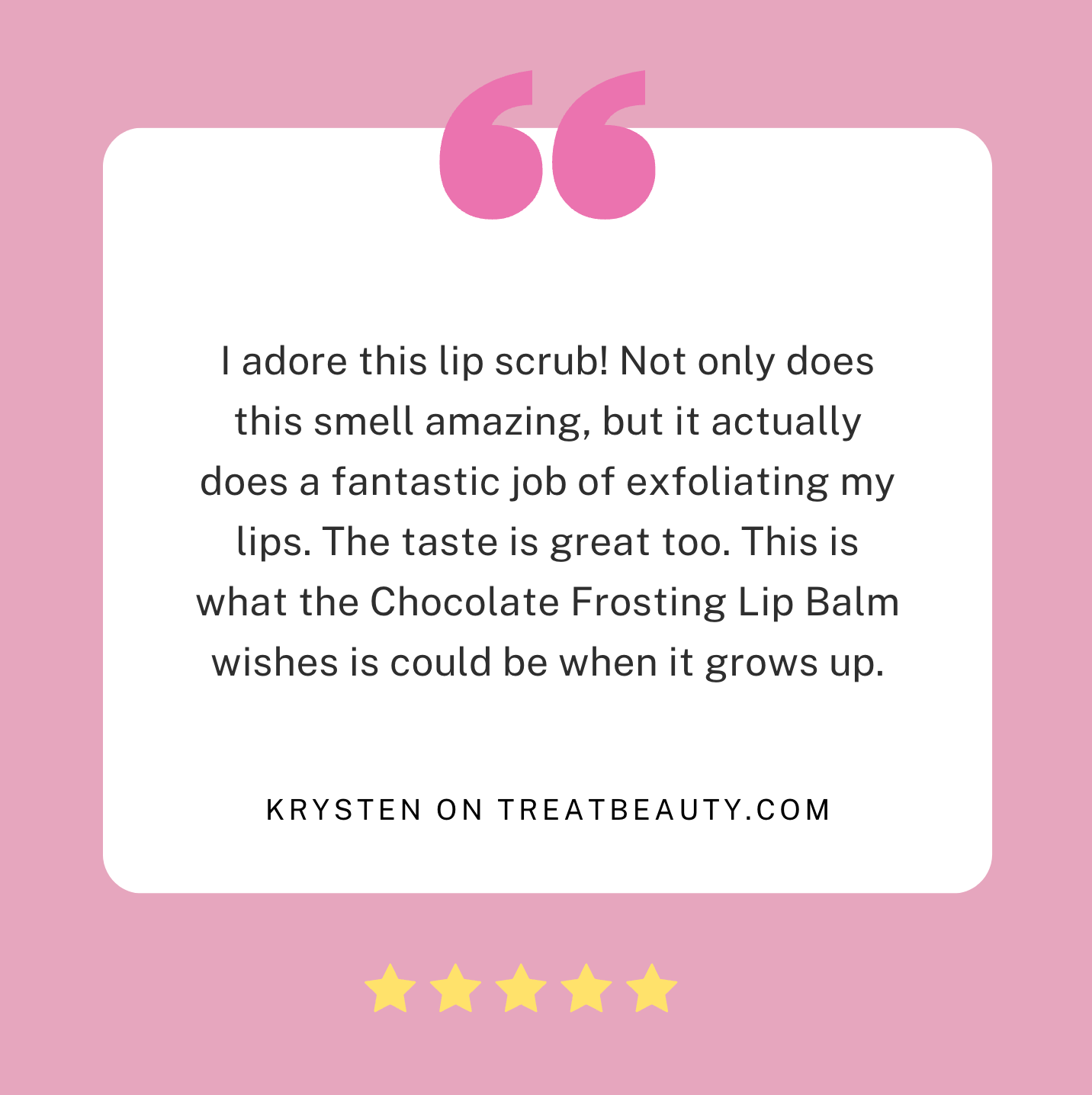 Chocolate Frosting Lip Scrub with REAL Confetti Sprinkles