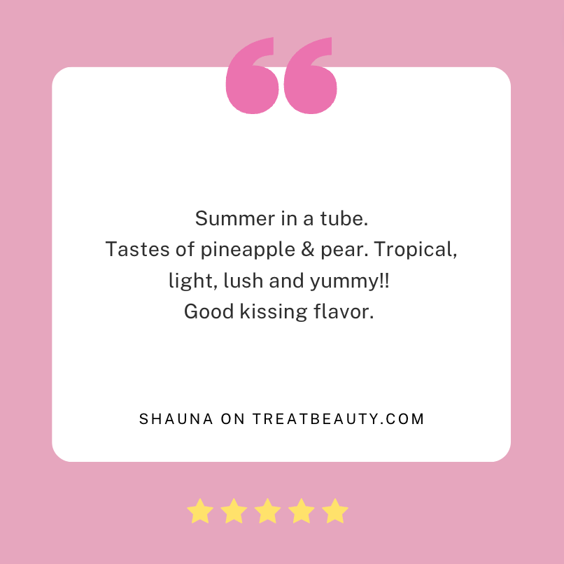 Star Fruit Jumbo Organic Lip Balm Review
