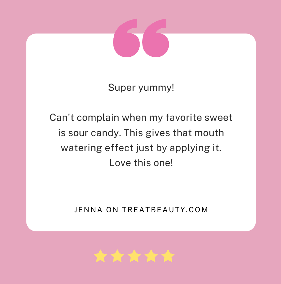 Sour Candy Jumbo Organic Lip Balm Review