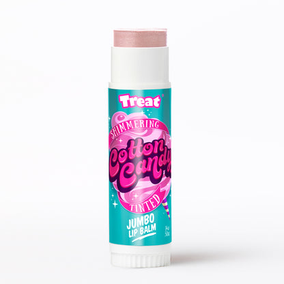 Shimmering Cotton Candy Tinted Jumbo Lip Balm