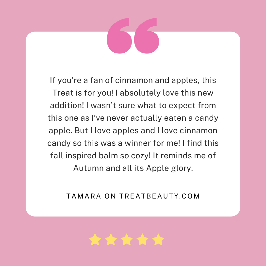 Candy Apple Jumbo Organic Lip Balm Review