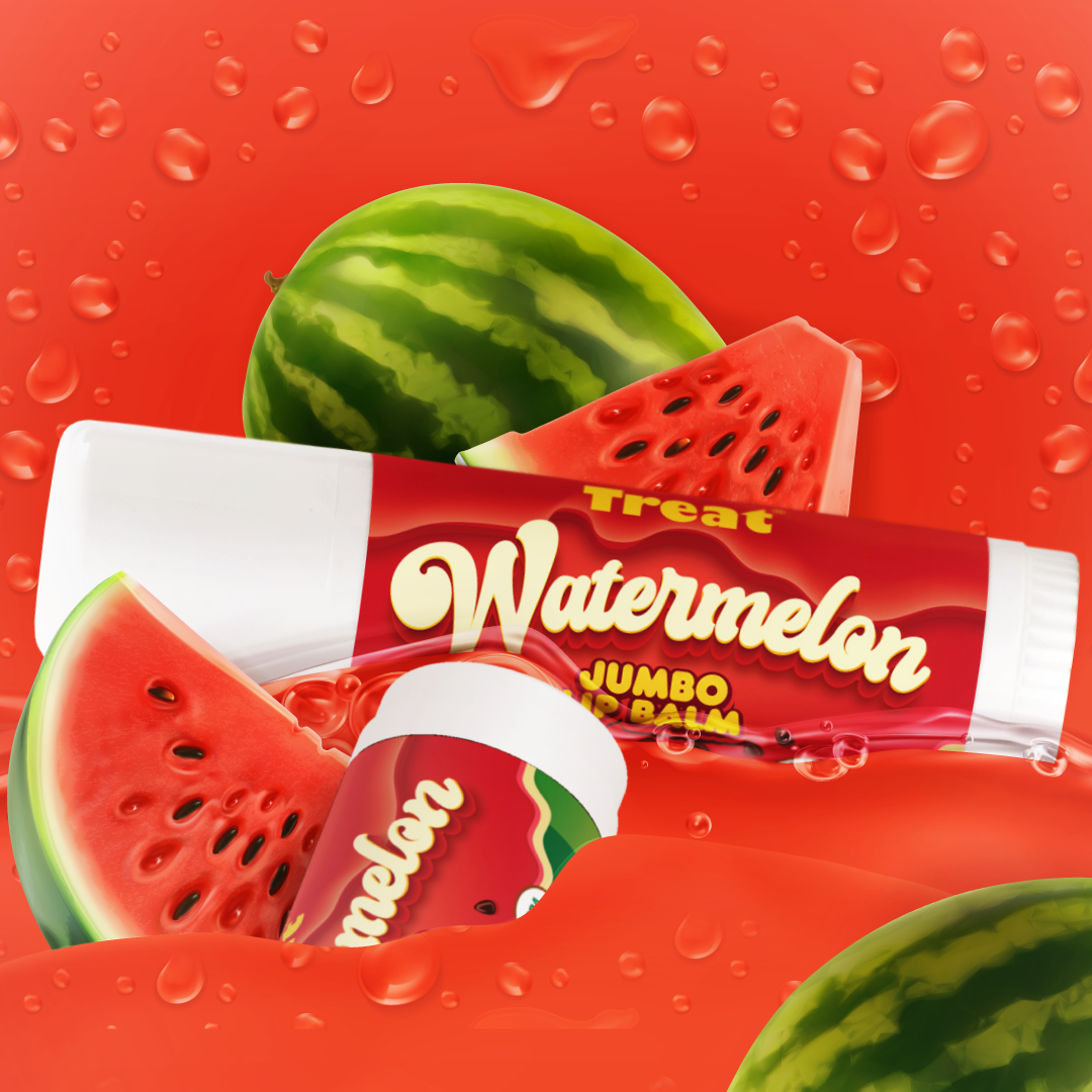 Watermelon Jumbo Organic Lip Balm