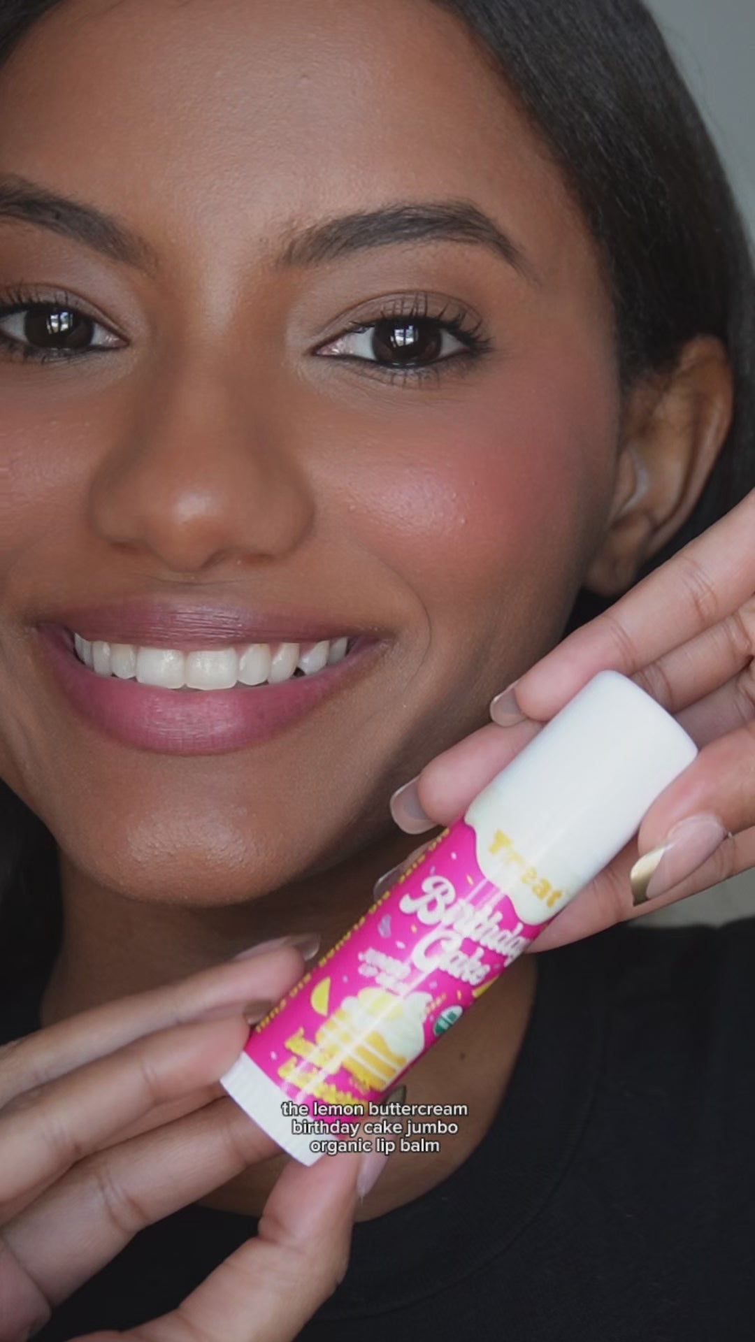 Lemon Buttercream Jumbo Organic Lip Balm