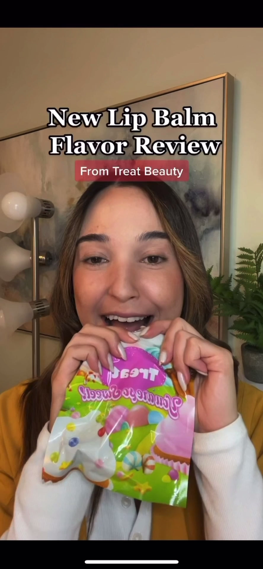 Strawberry Jumbo Organic Lip Balm