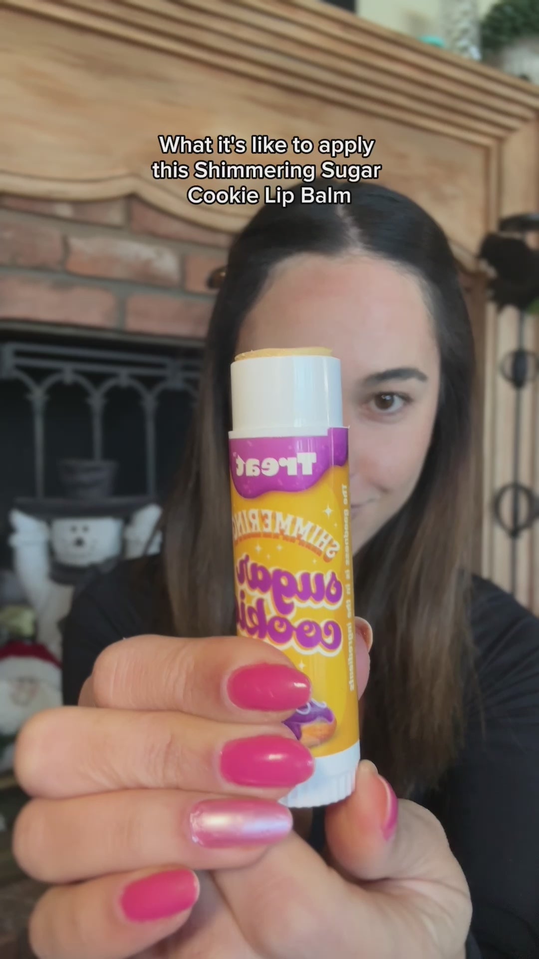 Shimmering Sugar Cookie Jumbo Lip Balm