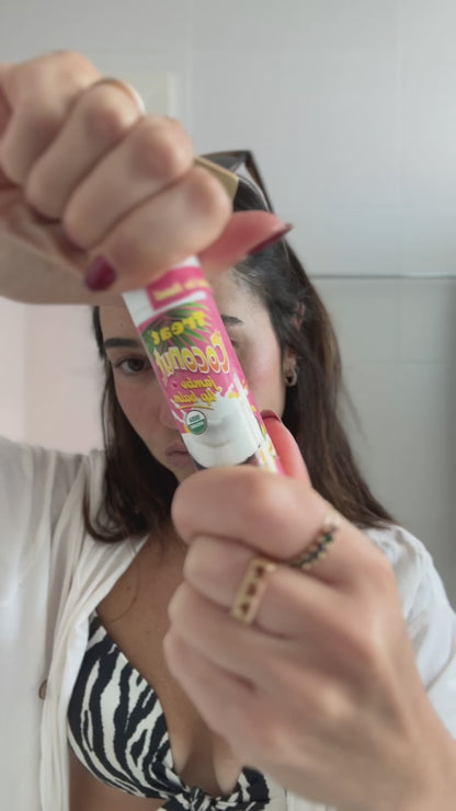 Coconut Jumbo Organic Lip Balm