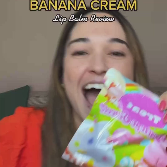 Banana Cream Jumbo Organic Lip Balm Review