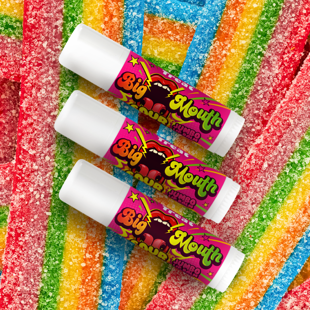 Big Mouth Sour Jumbo Lip Balm