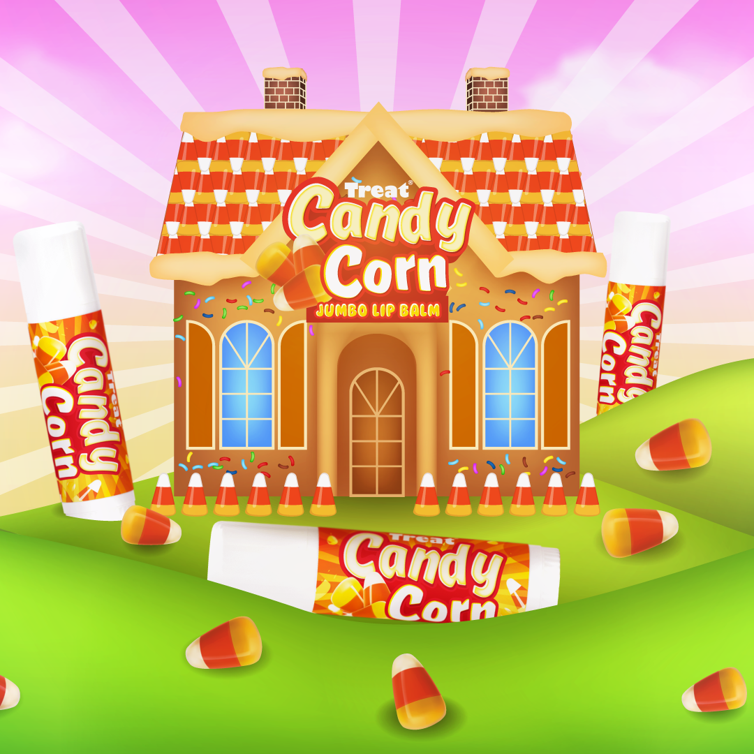 Candy Corn Jumbo Organic Lip Balm