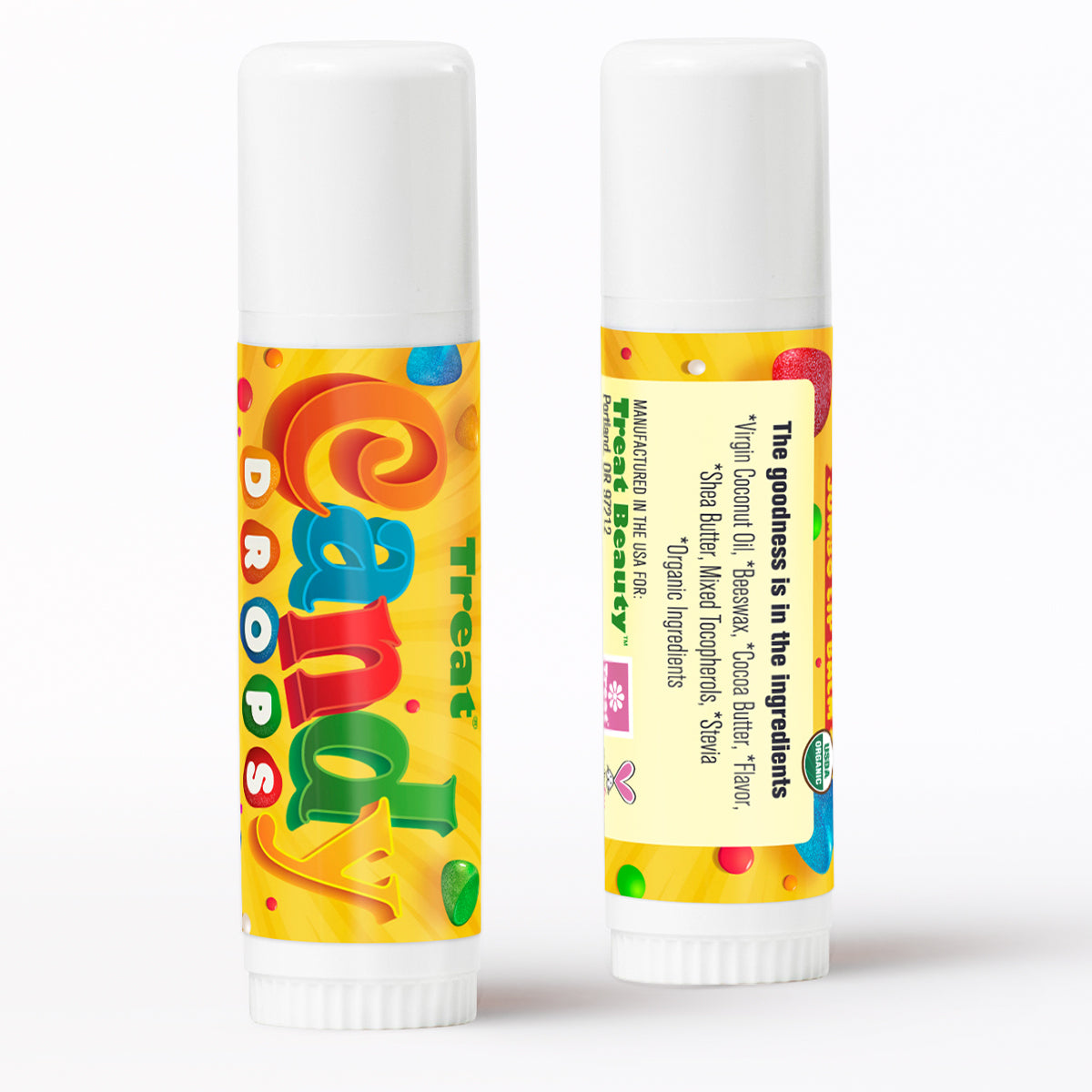 Candy Drops Jumbo Organic Lip Balm