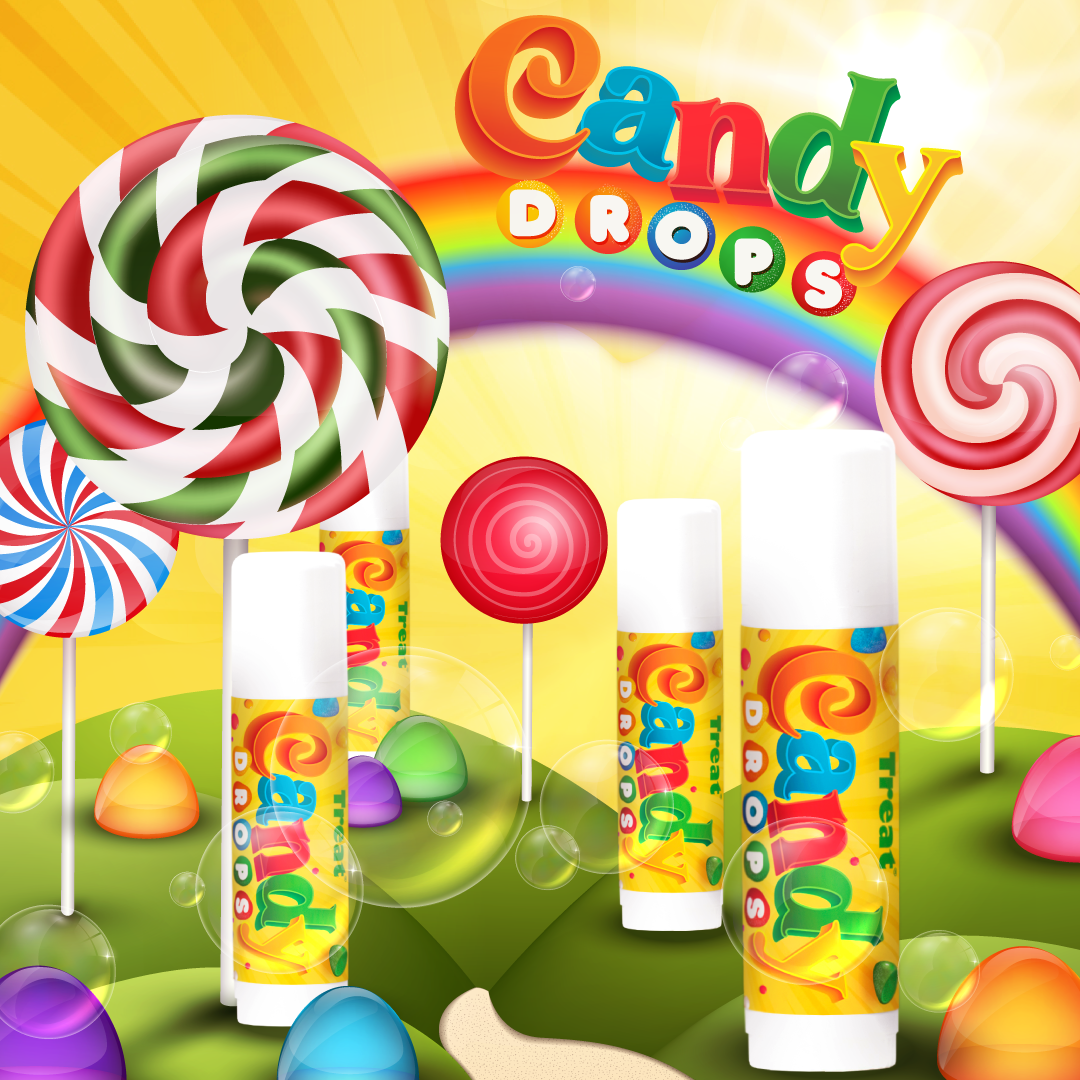 Candy Drops Jumbo Organic Lip Balm 