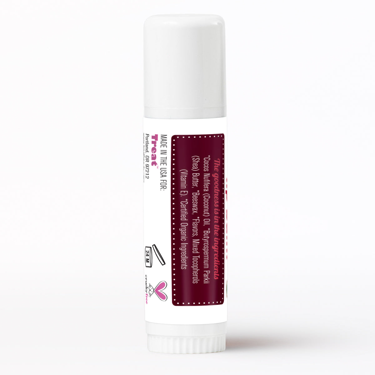 Cherry Jumbo Organic Lip Balm 