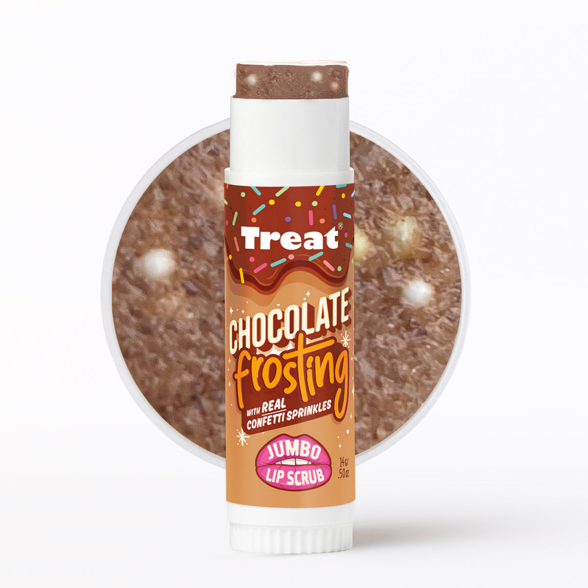 Chocolate Frosting Organic Lip Scrub