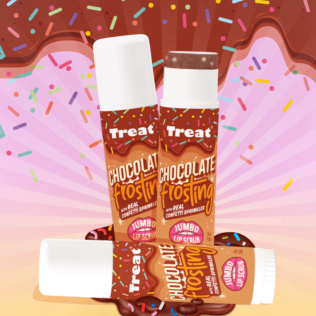 Chocolate Frosting Organic Lip Scrub