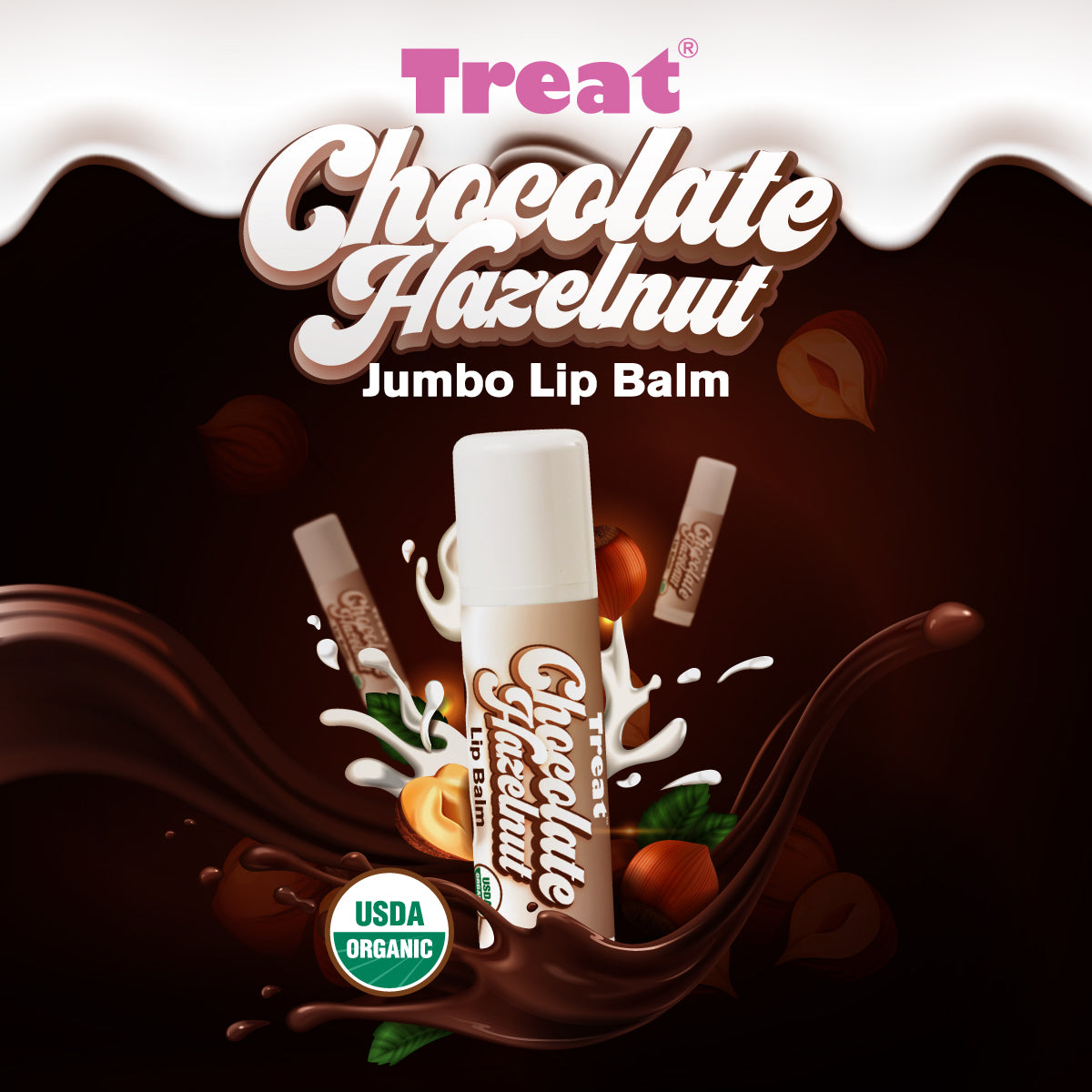 Chocolate Hazelnut Jumbo Lip Balm