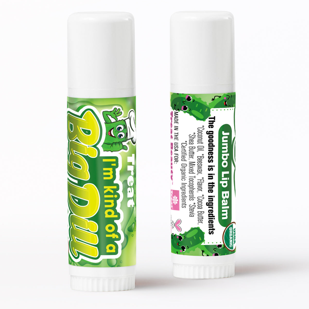 Big Dill Pickle Jumbo Lip Balm 