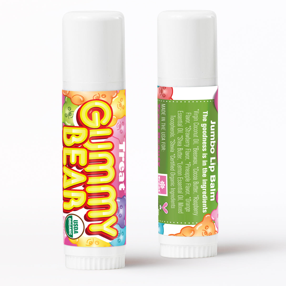Gummy Bear Jumbo Lip Balm 