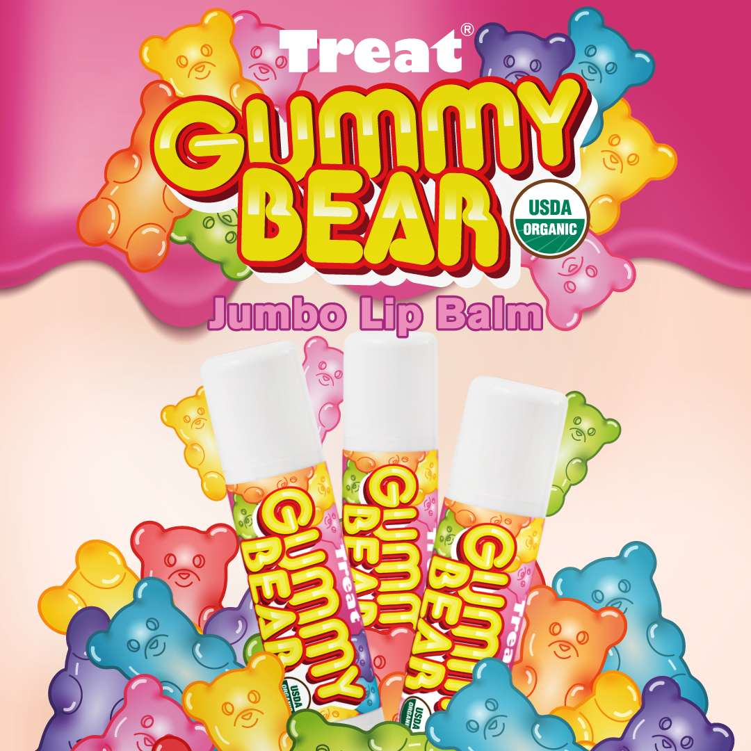 Gummy Bear Jumbo Lip Balm 