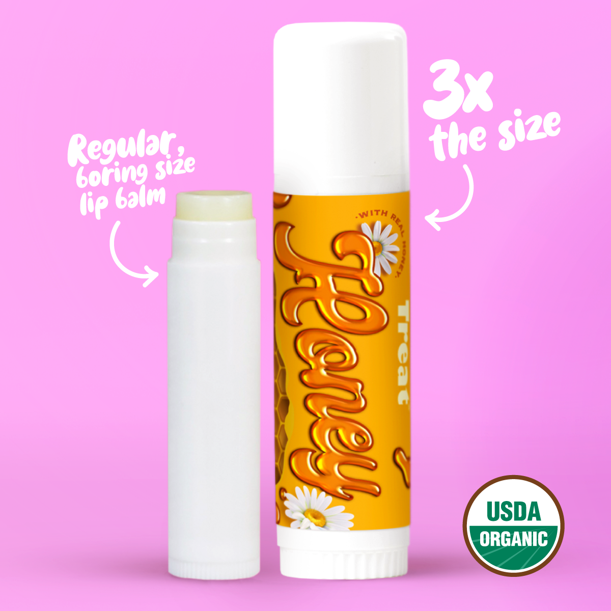 Honey Jumbo Organic Lip Balm 