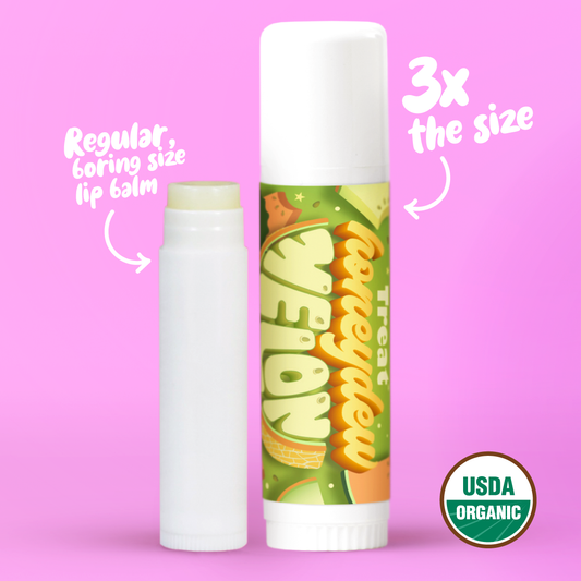 Honeydew Jumbo Organic Lip Balm 