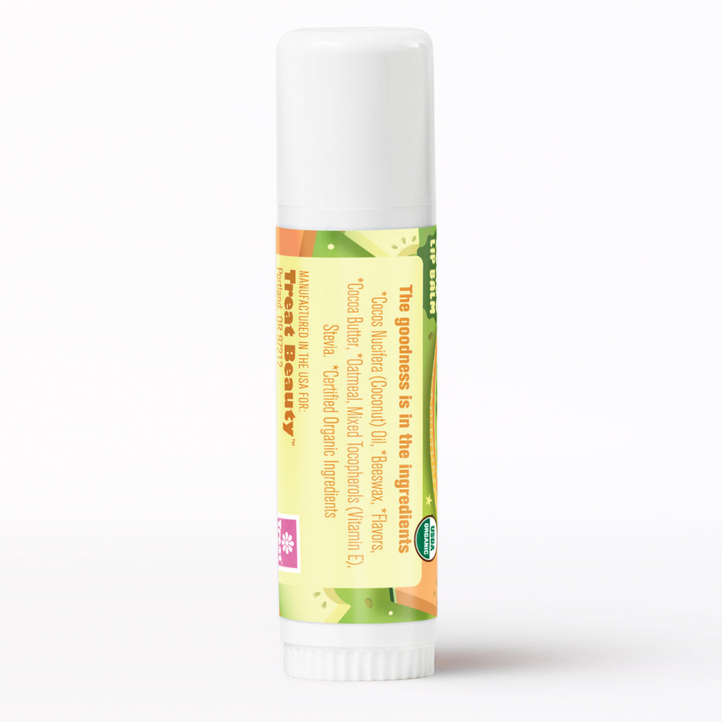 Honeydew Melon Jumbo Organic Lip Balm Treat Beauty