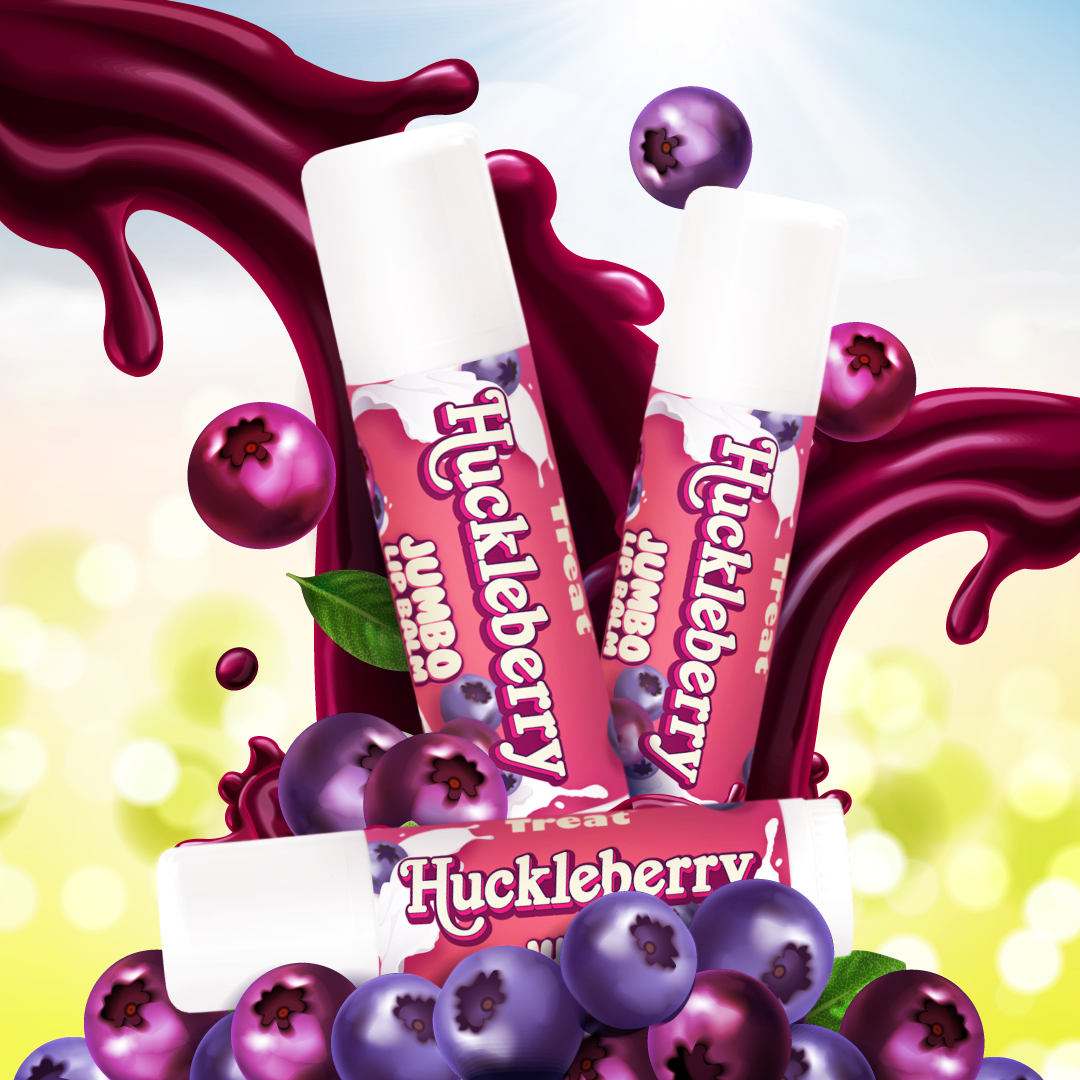 Huckleberry Jumbo Organic Lip Balm