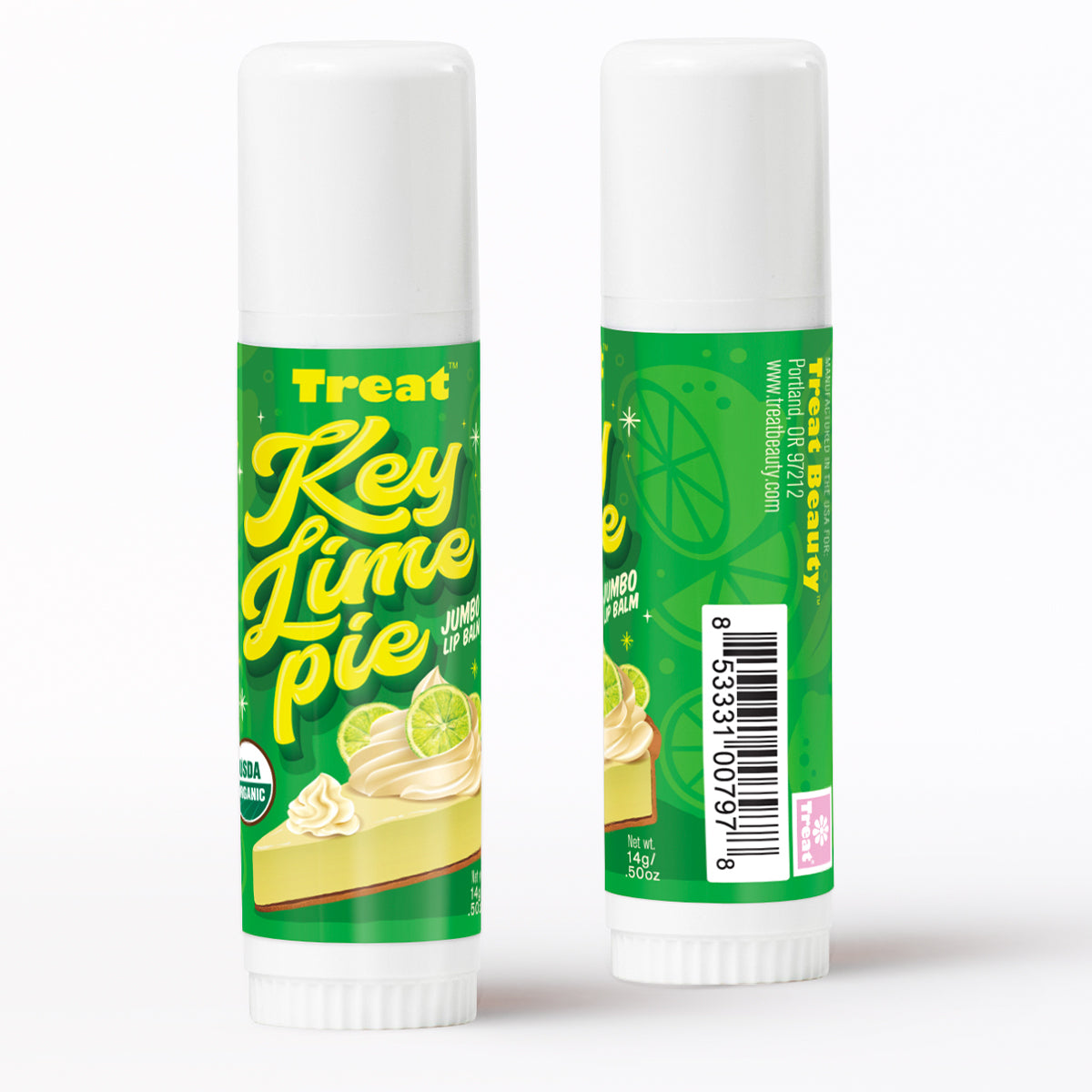 Key Lime Pie Jumbo Organic Lip Balm 