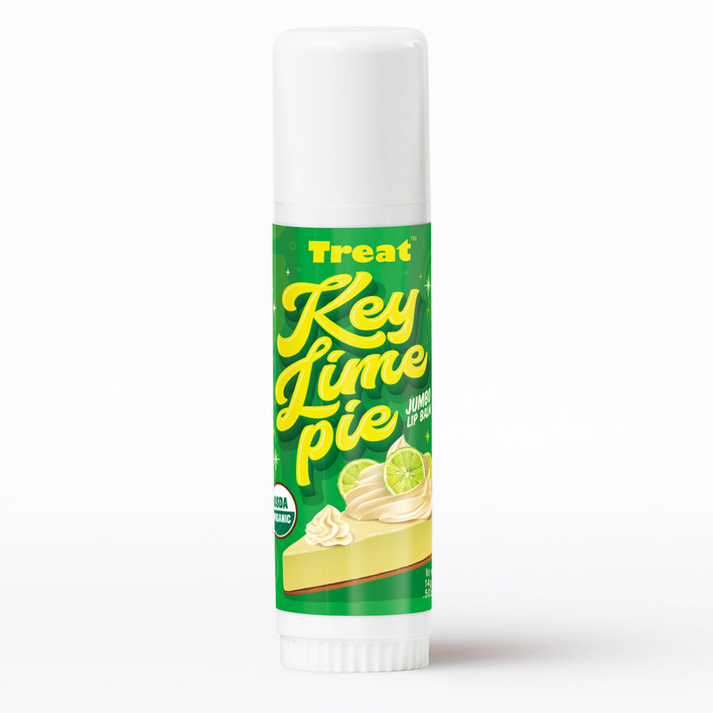 Key Lime Pie Jumbo Organic Lip Balm Treat Beauty