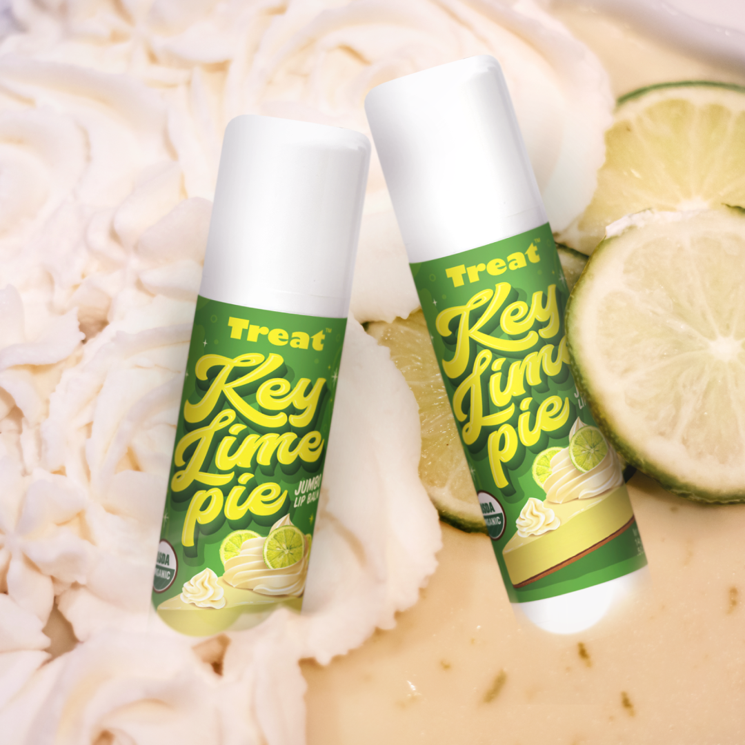 Key Lime Pie Jumbo Organic Lip Balm 