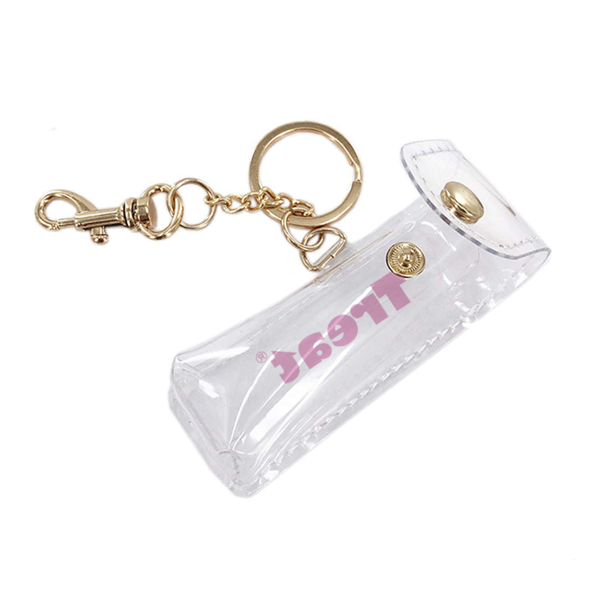 Jumbo Lip Balm Carrier with keychain