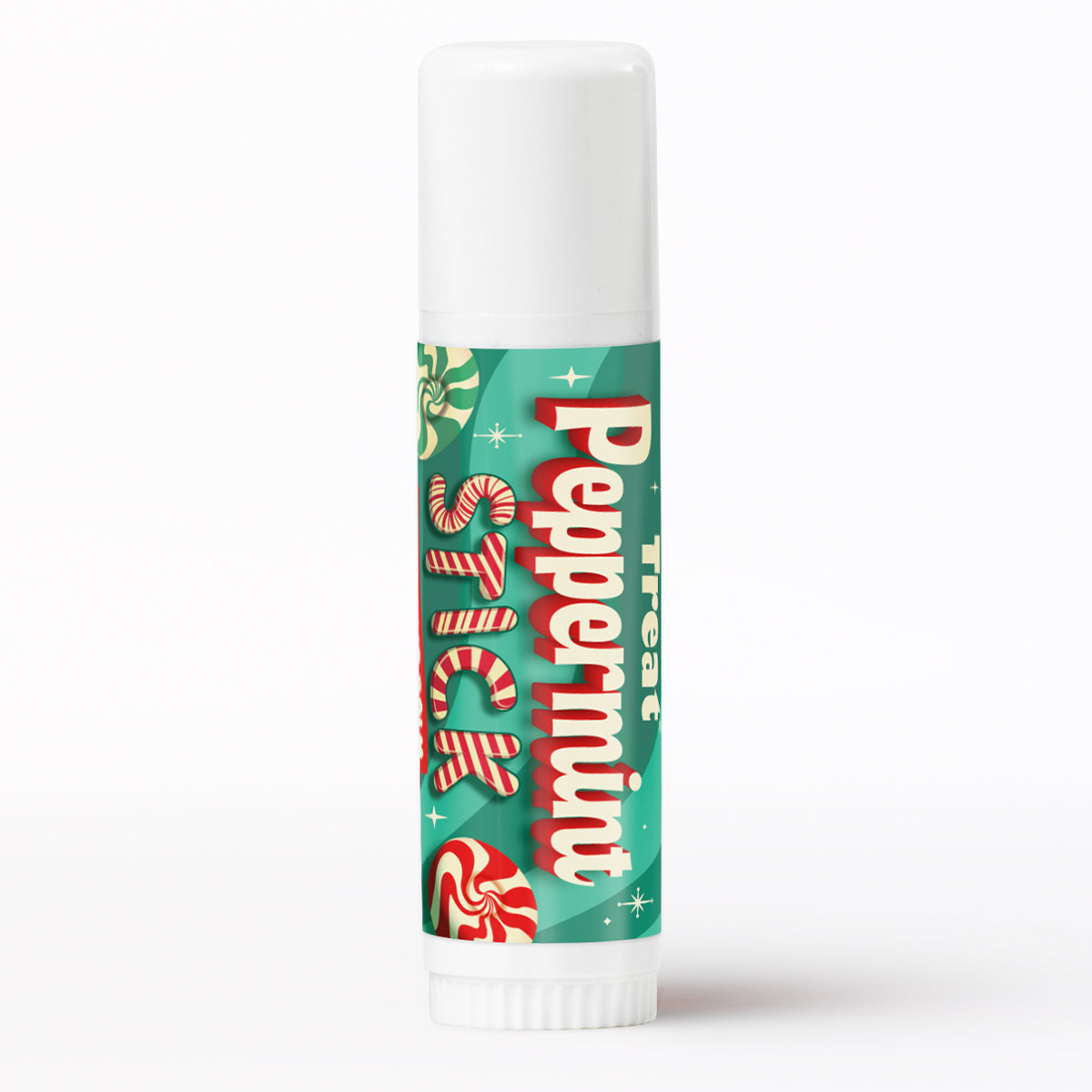 Peppermint Stick Jumbo Organic Lip Balm Treat Beauty