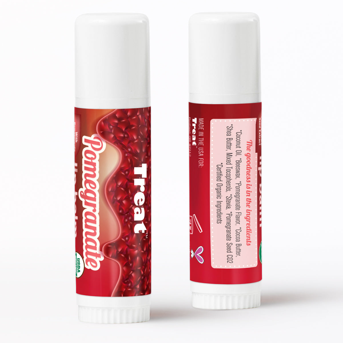 Pomegranate Jumbo Lip Balm 