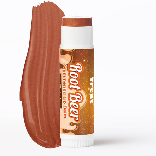 Root Beer Shimmering Tinted Lip Balm