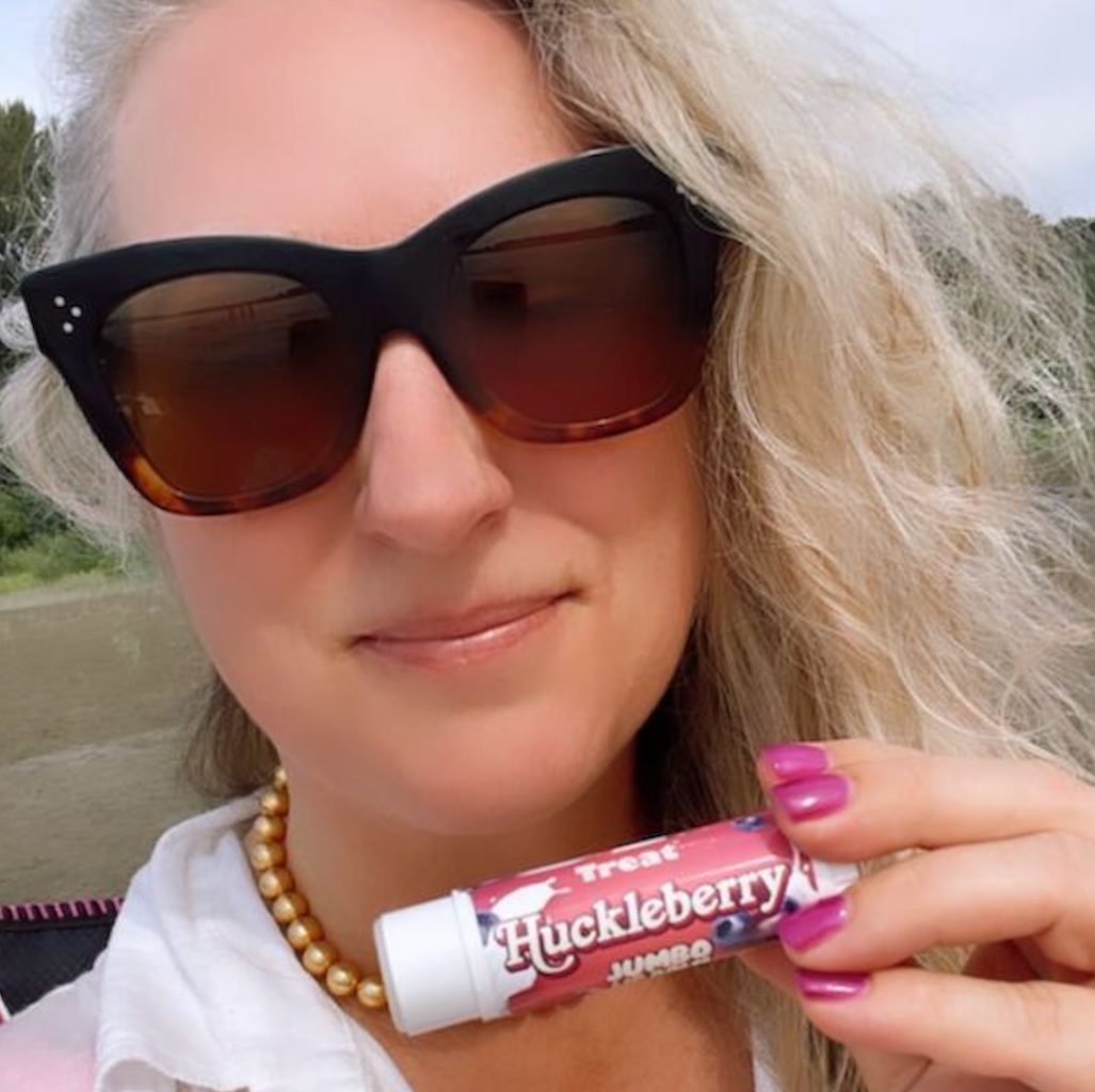 Huckleberry Jumbo Organic Lip Balm