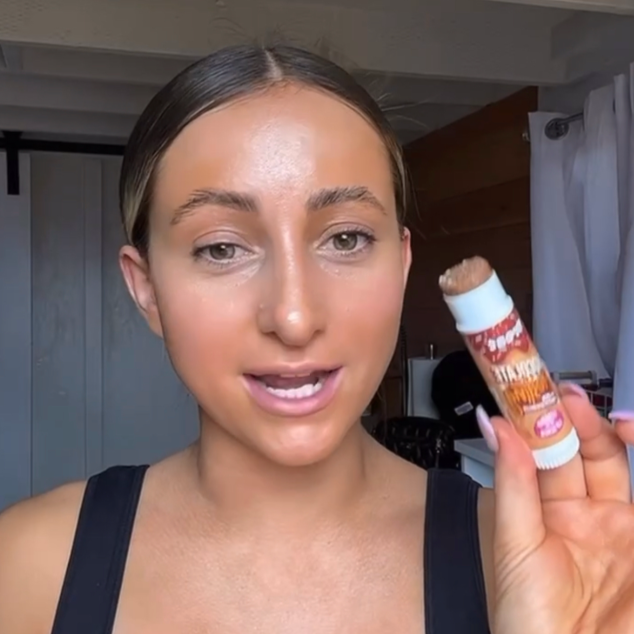 Chocolate Frosting Jumbo Organic Lip Balm with REAL Confetti Sprinkles