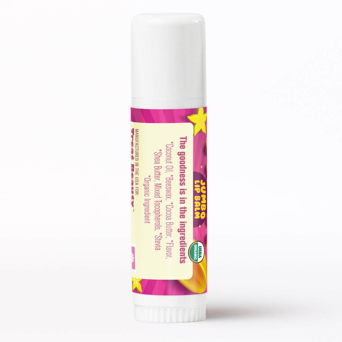 Star Fruit Jumbo Organic Lip Balm