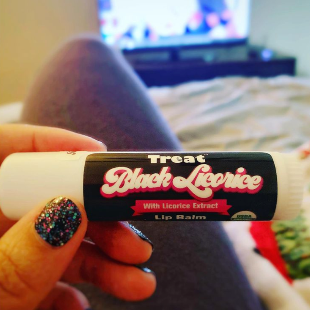Black Licorice Jumbo Organic Lip Balm