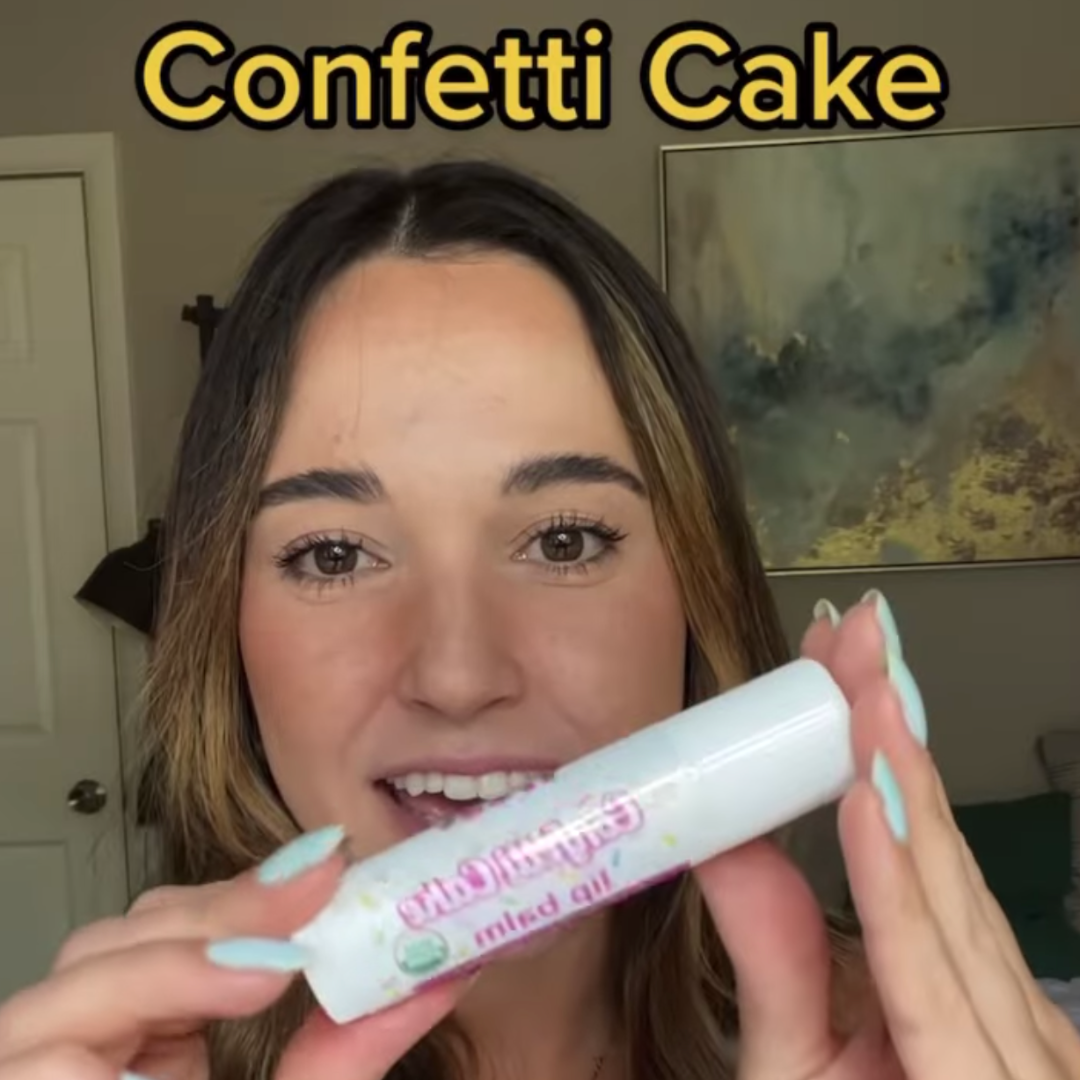 Confetti Cake Jumbo Organic Lip Balm Media 2 of 7